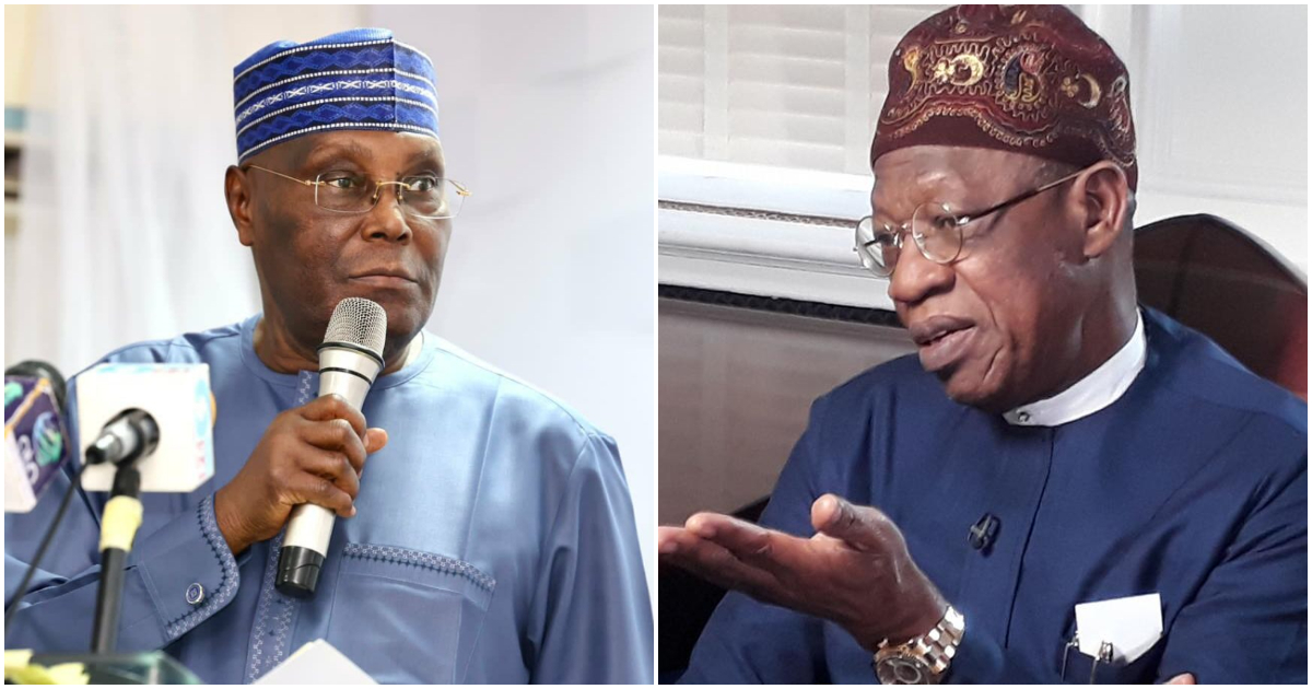 "Query PDP", Buhari's top minister sends strong reply to Atiku over comment on Boko Haram attacks
