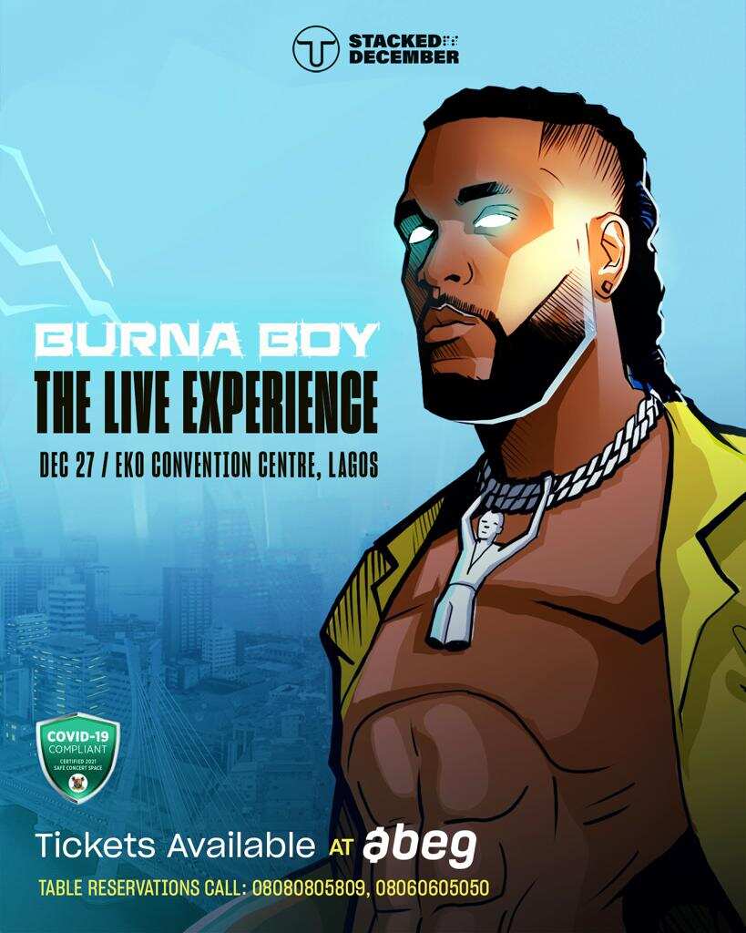 The Live Experience: Burna Boy Prepares for the Giant of all Concerts on December 27