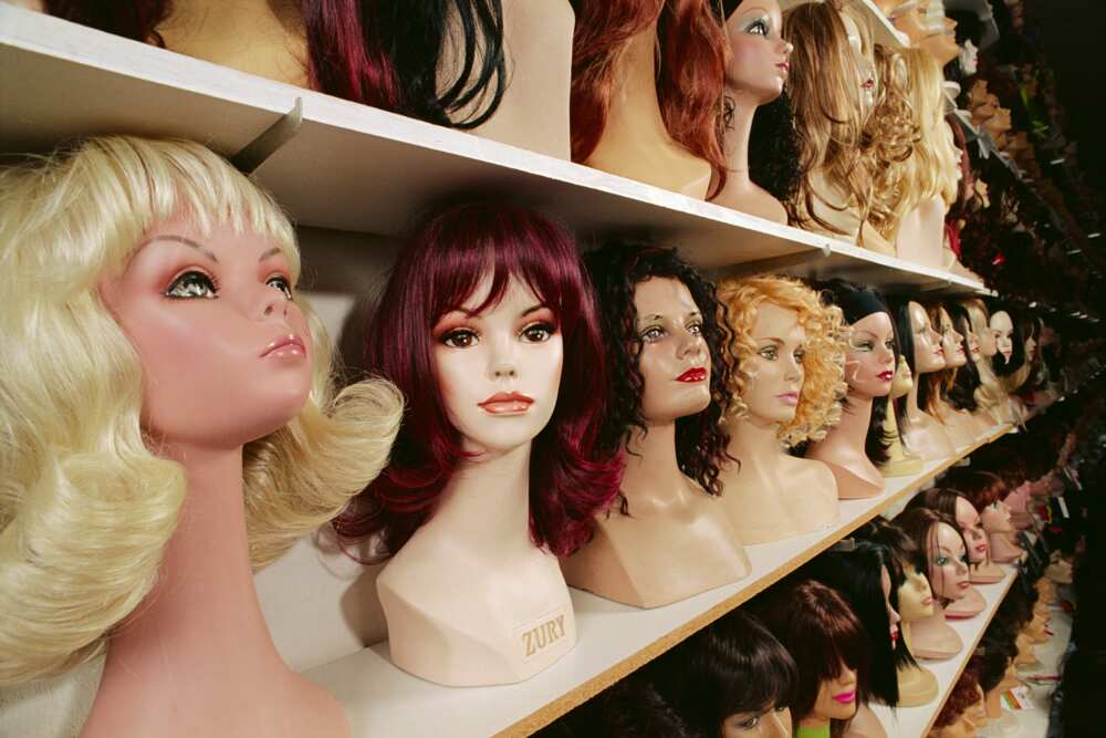 Photos of wigs