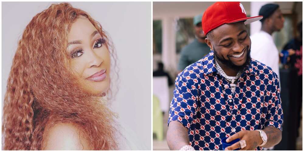 Kemi Olunloyo sends N100K to Davido