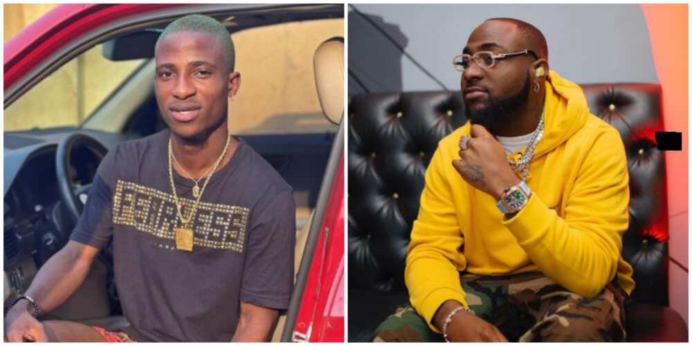 Actor Alesh Sanni hails Davido as he shares recent encounter with singer Actor Alesh Sanni hails Davido as he shares recent encounter with singer