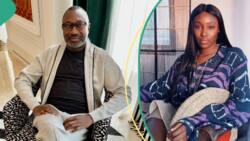 "Favourite song of the year": Femi Otedola hypes first daughter Tolani's latest song, shares video