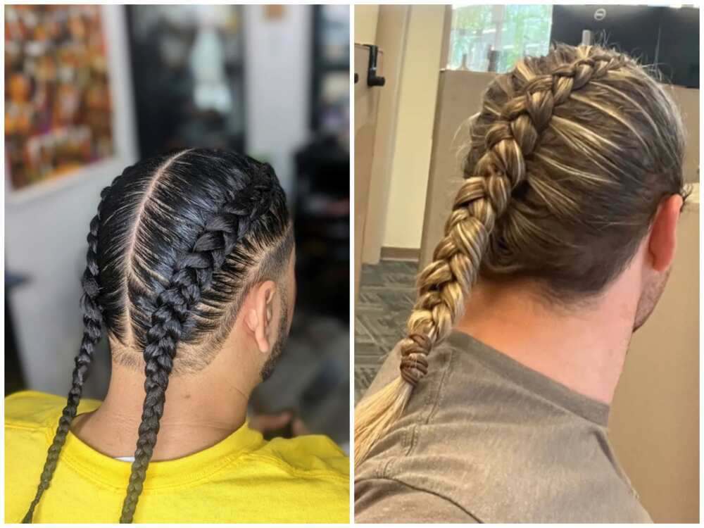 Braids for men with long hair