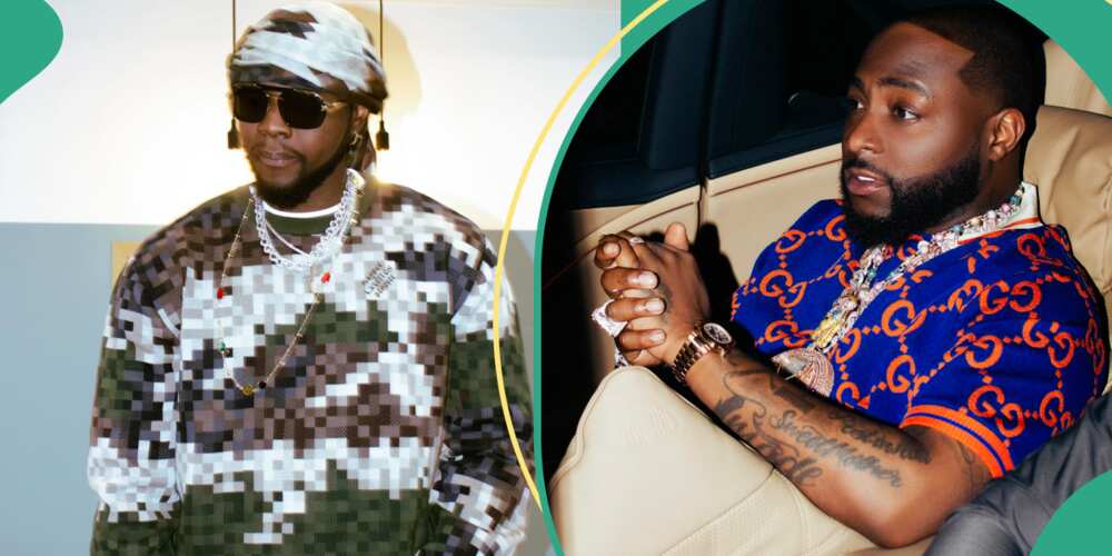 Kizz Daniel talks about his working relationship with Davido.