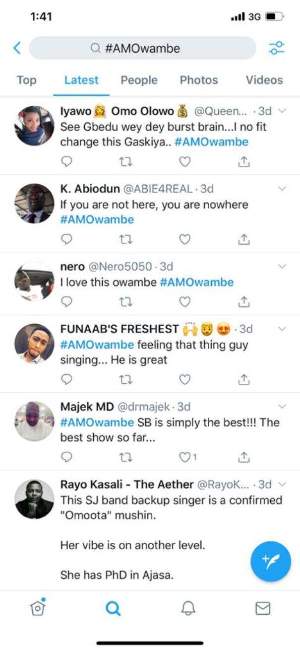 Nigeria’s live band sensation, Seun Bankole sets Twitter on fire for 3 hours