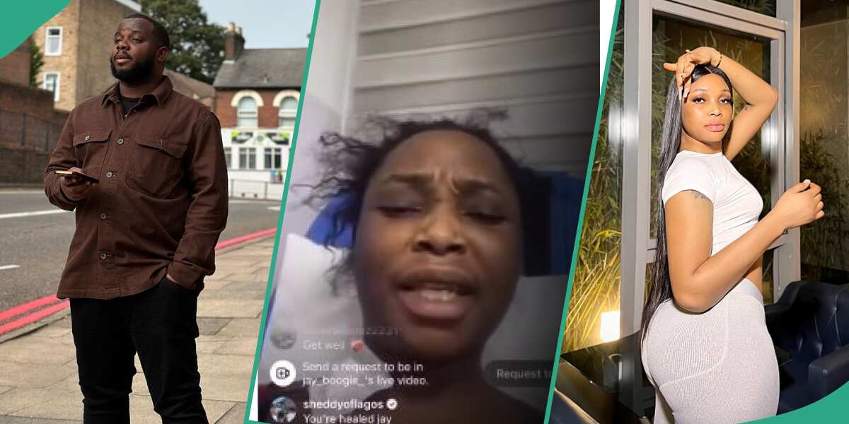 See Sabinus' post mocking Jay Boogie over video of him shouting at Nigerians to donate funds for him