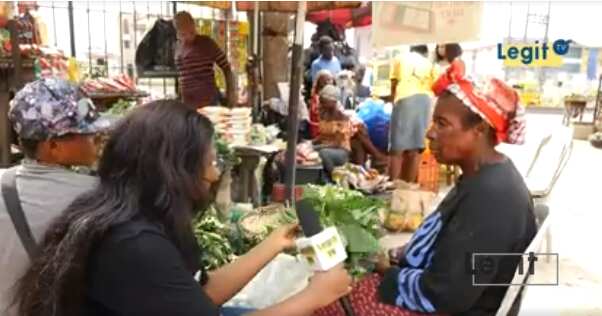 Nigerian vegetable seller laments that her daughter is jobless after she suffered to train her