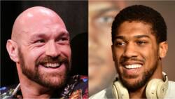 Anthony Joshua agrees to allow Tyson Fury train him only on one special condition