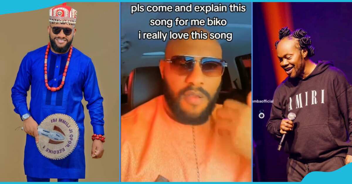 See video of Yul Edochie listening to Ghanaian song that had fans excited