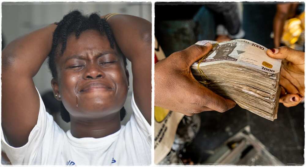 A Nigerian lady lost N68 million in her bank account.
