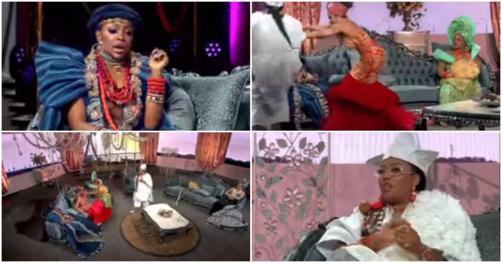 RHOL: Toyin Lawani nearly goes physical with Chioma.