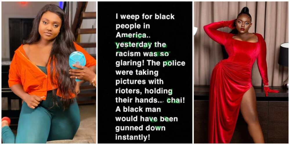 Capitol Hill: I weep for black America, actress Nazo Ekezie writes