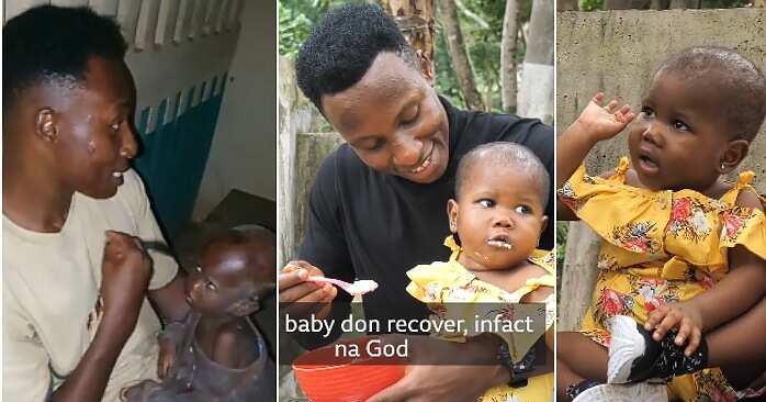 Abandoned baby, mentally challenged mother, blessing