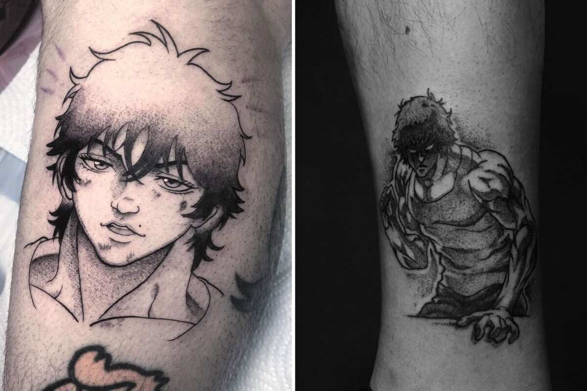 black and white anime tattoos jjkTikTok Search