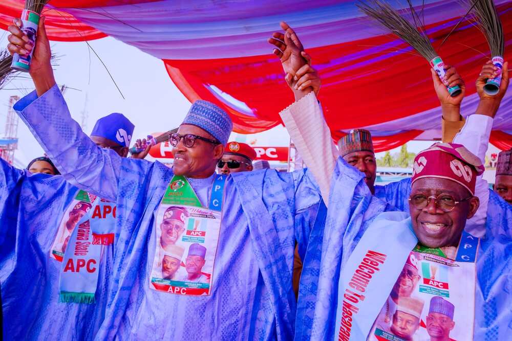 APC campaign in Nasarawa, President Buhari, Bola Tinubu