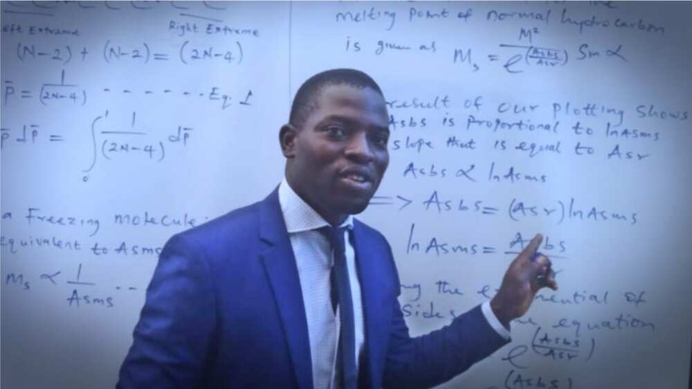 Emmanuel Terhemen Atume has contributed greatly to scientific knowledge in the field of Chemistry. Photo source: Silverbird
