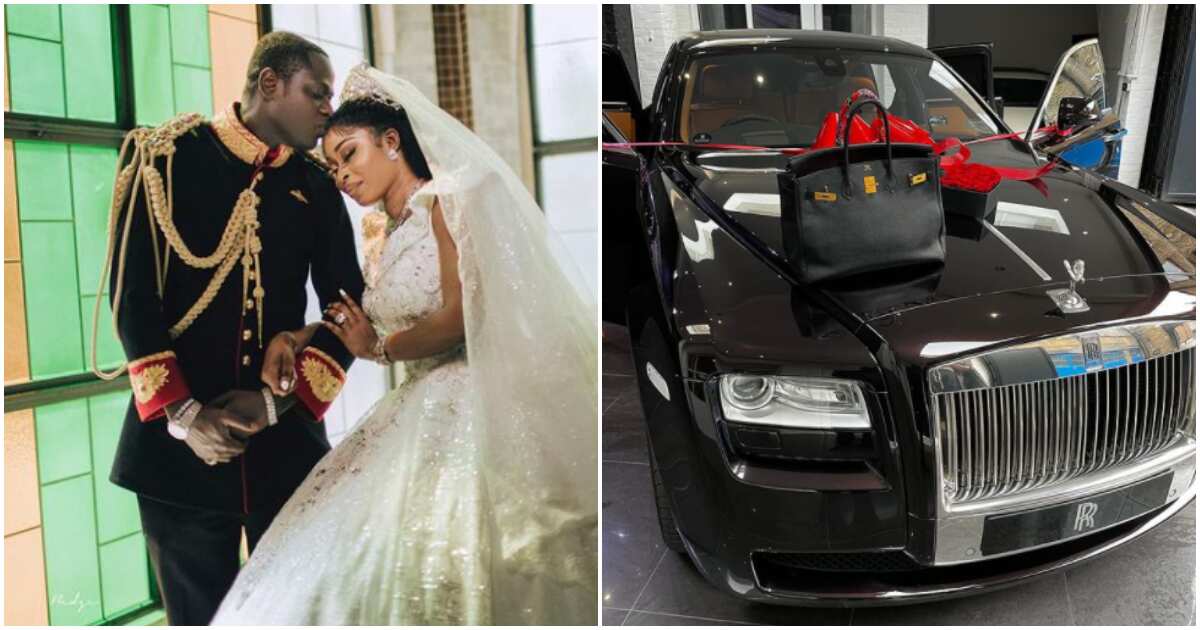 Celebrity jeweler Malivelihood gifts wife Rolls Royce on Valentine's Day, fans gush as photo, video go viral