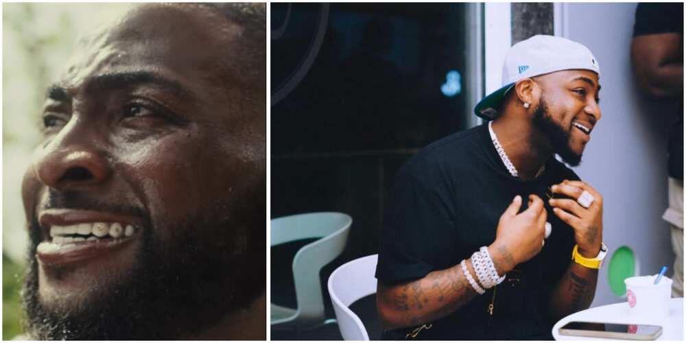 Davido's diamond teeth in comeback video Davido's diamond teeth in comeback video