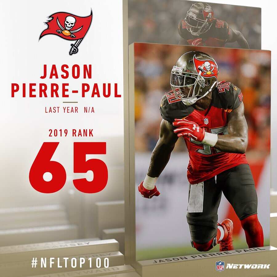 Jason Pierre-Paul Comes in at No. 65 on NFL Top 100 List