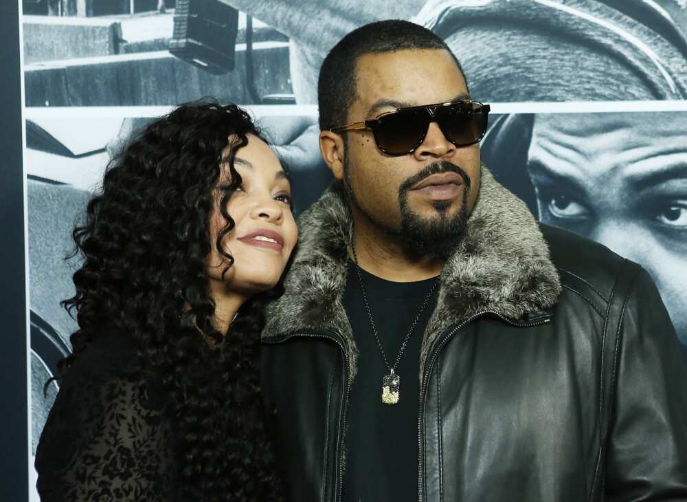 Ice Cube and Kimberly Woodruff