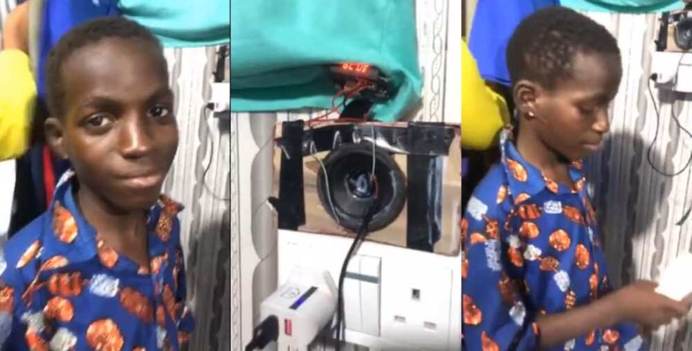 Young Ghanaian girl makes bluetooth speaker