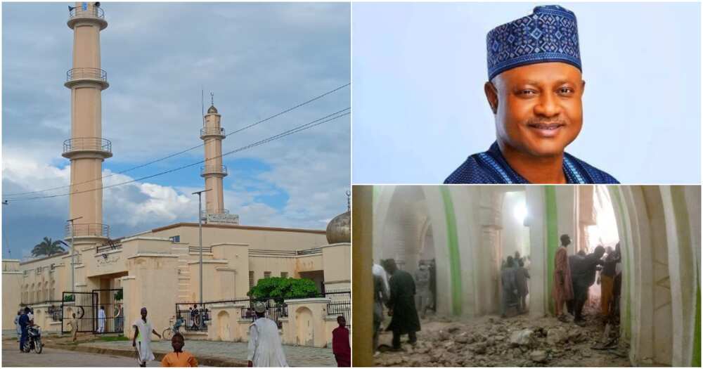 Zaria Central Mosque, Kaduna state, Uba Sani