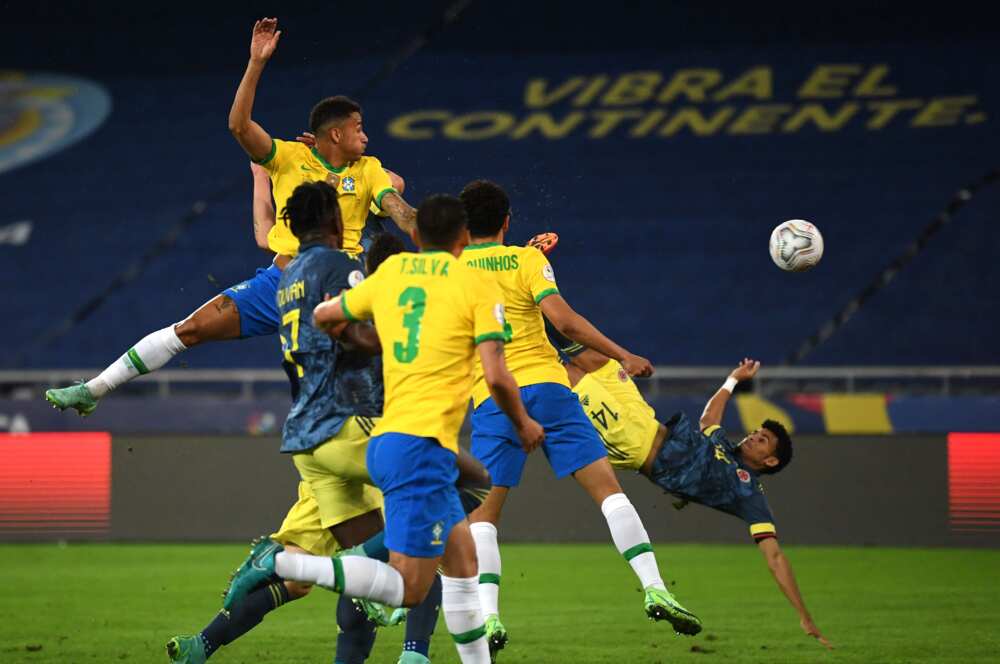 Colombia and Brazilian players.