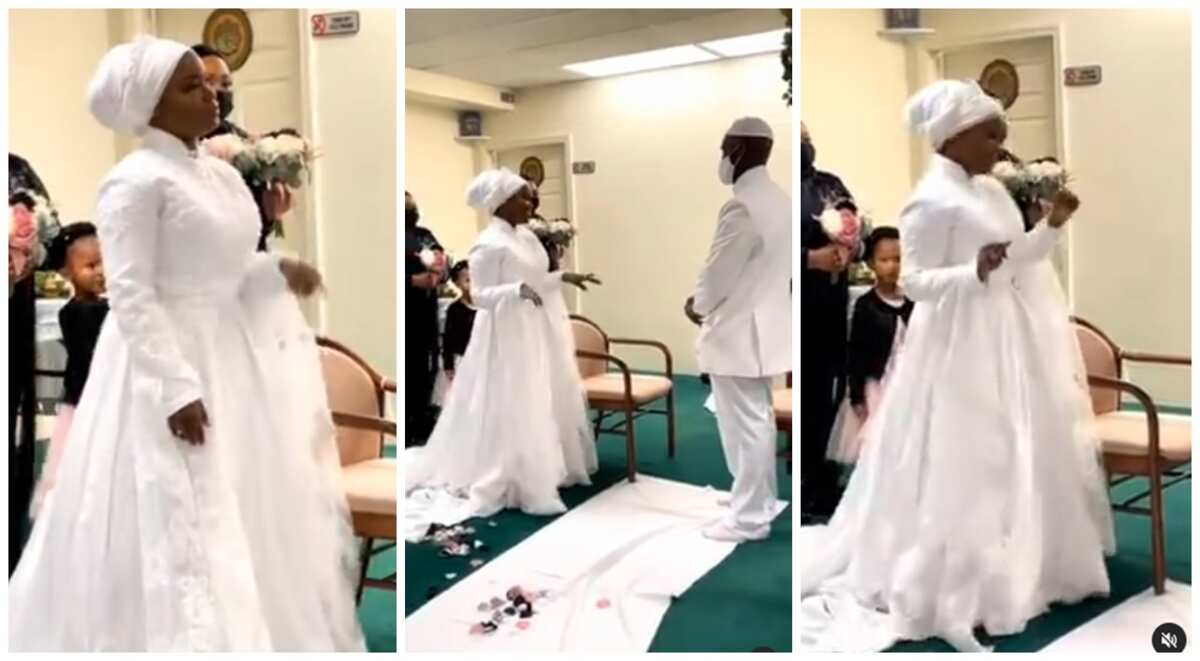 Bride performs sweet song for hubby on her wedding day, mimes 'Find Someone Like You' By Snoh Aalegra in video