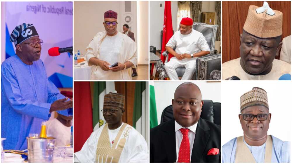 Bola Tinubu/Godswill Akpabio/Orji Uzor Kalu/2023 Election/Abdulaziz Yari/Senate president/APC