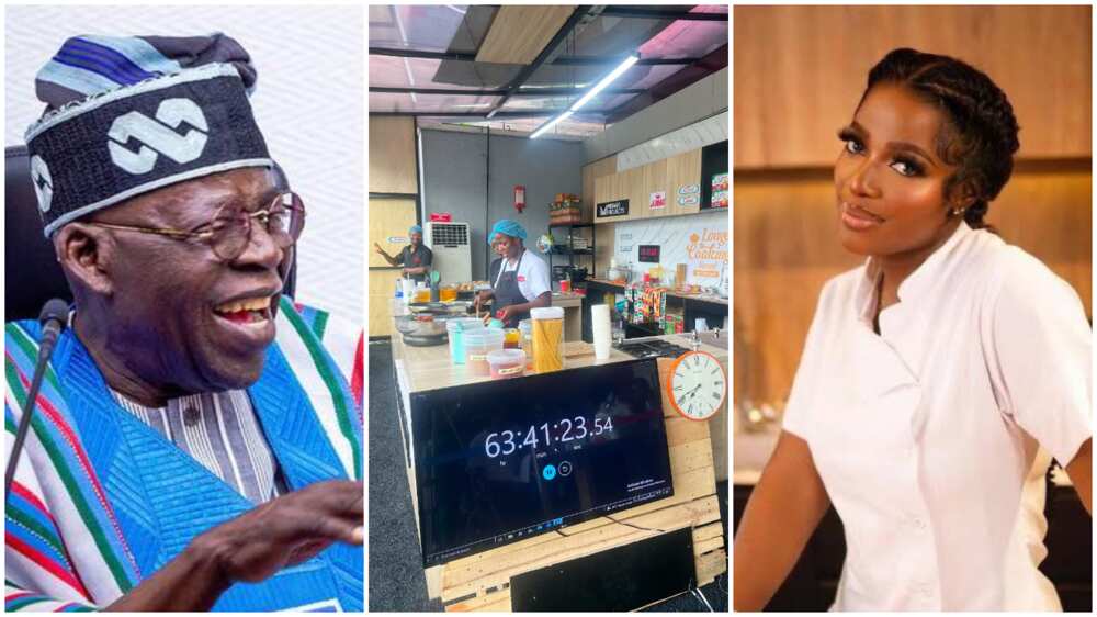 Tinubu/Hilda Baci/Nigerian Chef Guinness World Record for ‘Longest Cooking Time’
