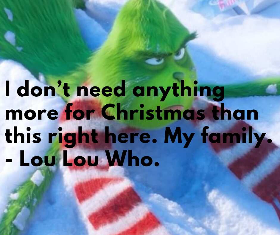 christmas movie quotes the grinch