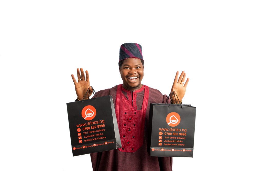 Drinks.ng Signs Mr Macaroni as Brand Ambassador, Relaunches Biggest Pre-Drinks Platform in Lagos