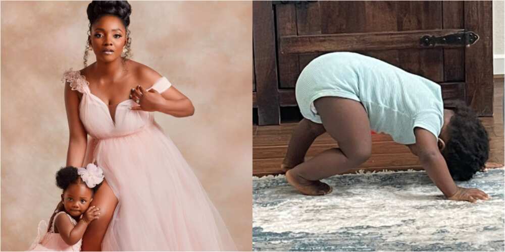 Singer Simi shares a photo of her daughter Deja