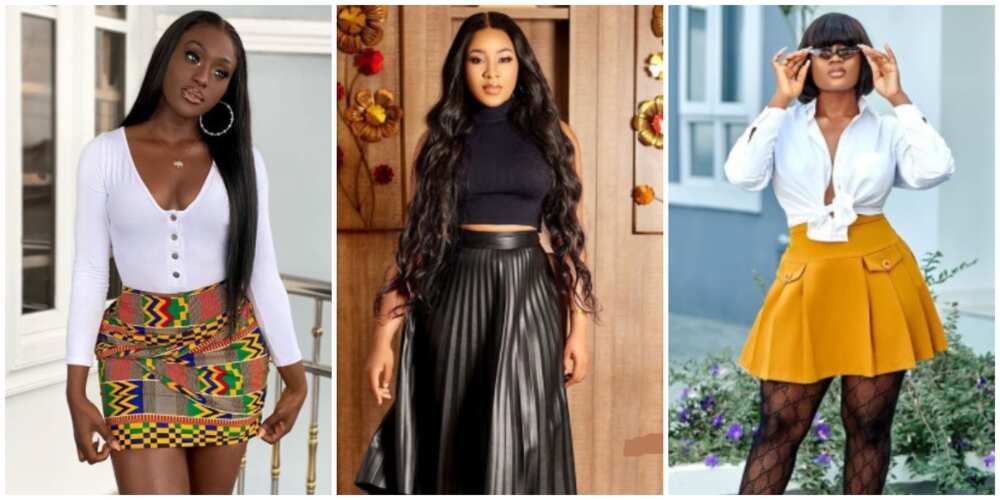 Nigerian Celebrities Rock 6 Stylish Skirts Every Girly Girl Needs