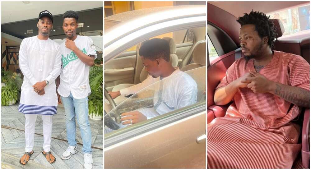 Olamide buys car for taxi driver.