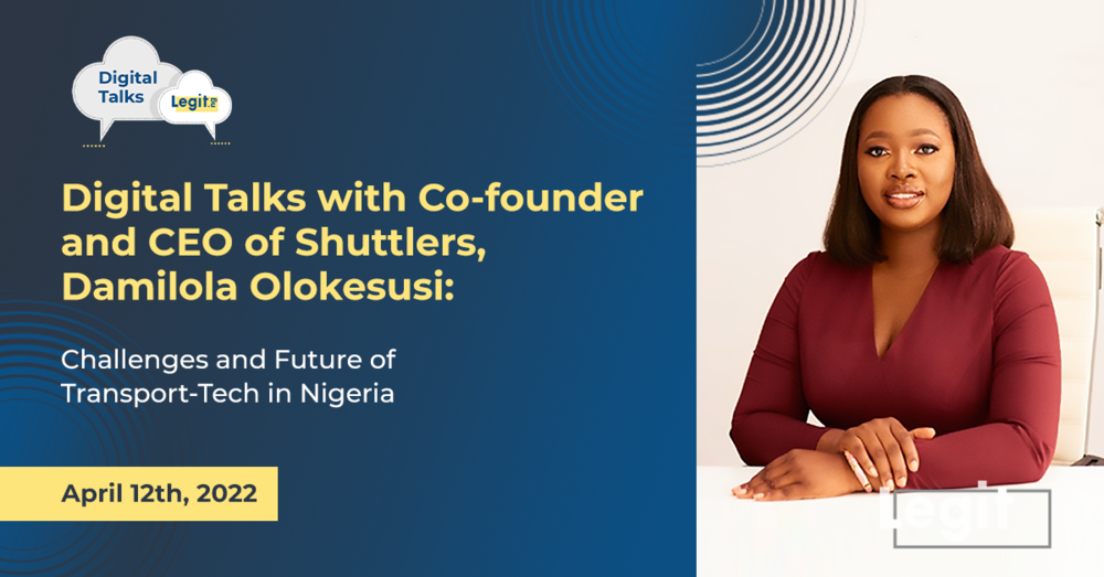 Founder, Damilola Olokesusi, Transport-tech, Transportation, Nigeria, Startup, Inspirational