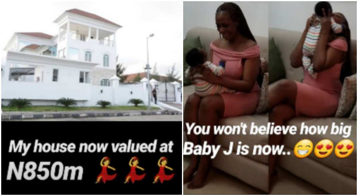 Linda Ikeji shares new photo of herself and Baby J