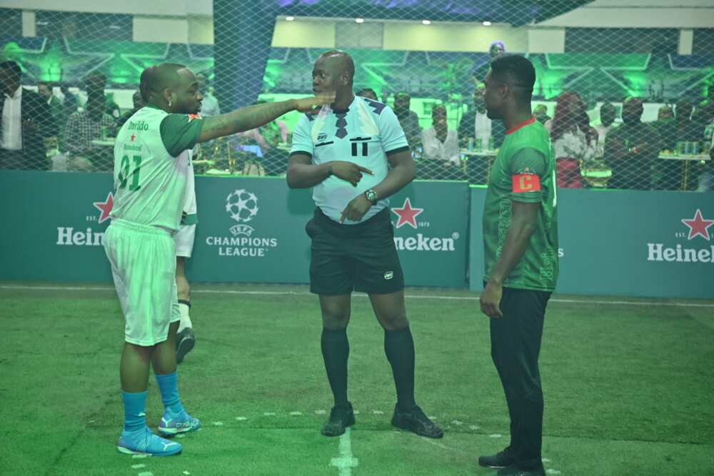 Seedorf, Okocha and Davido Feature in the Heineken Novelty Face-Off