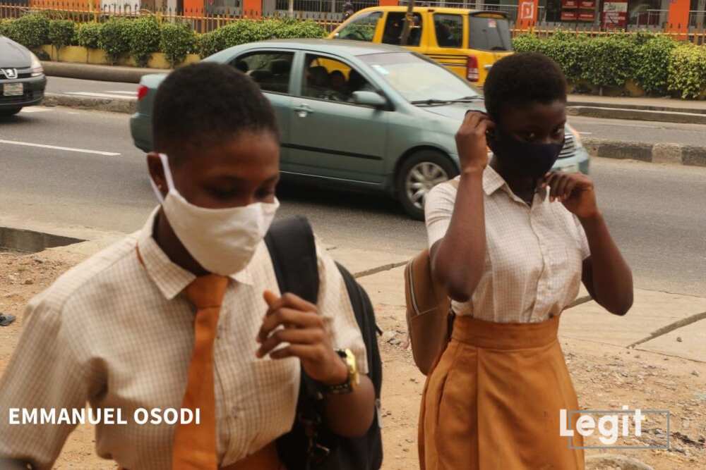 Photo news: Schools resume in Lagos state amid Coronavirus pandemic