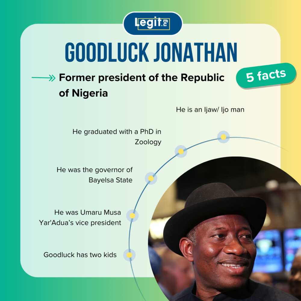 Top-5 facts about Goodluck Jonathan