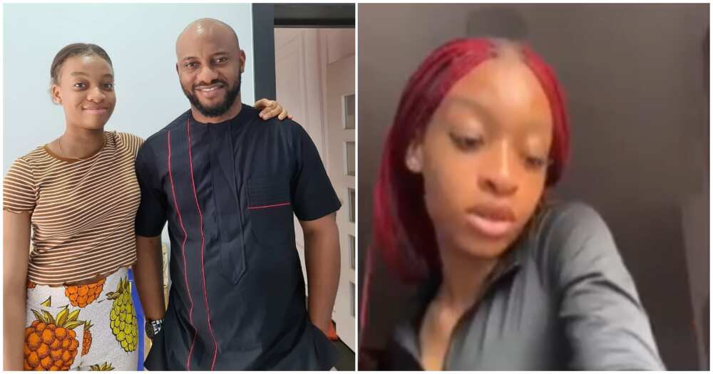 Yul Edochie and daughter Danielle