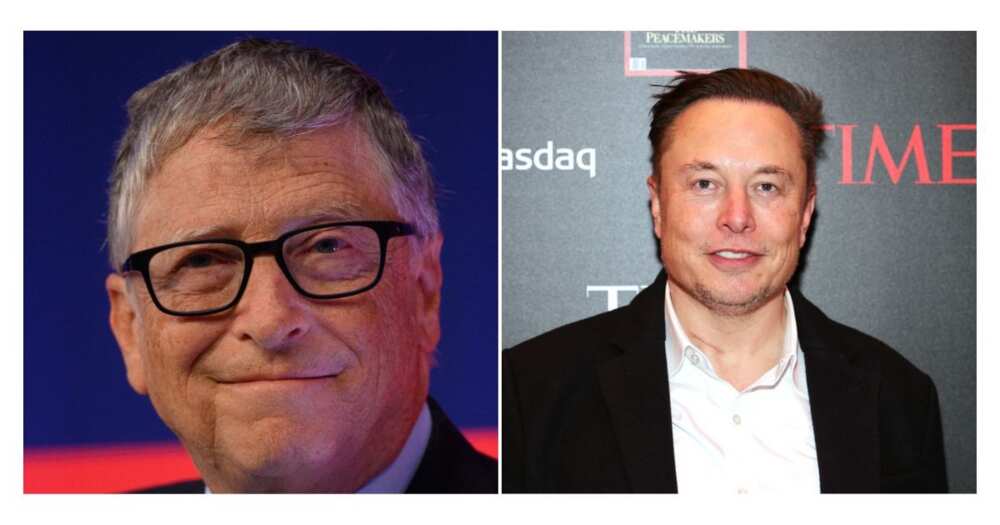 Elon Musk, Bill Gates, Twitter, Tesla