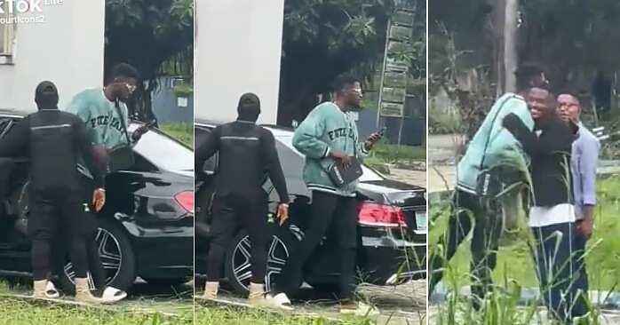UNIPORT student hires bouncer, arrives school in grand style