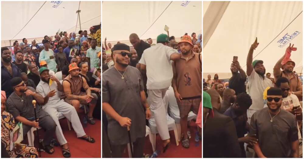 Davido makes public appearance after Ifeanyi's death.