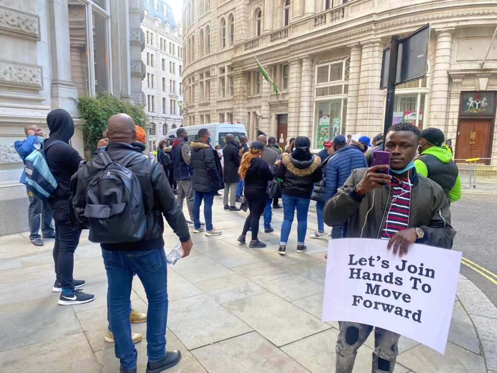EndSARS: Nigerians in London condemn violence during protests