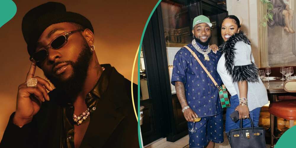 Davido shares new picture.