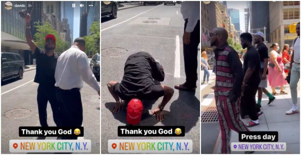 Davido arrives New York ahead of tour