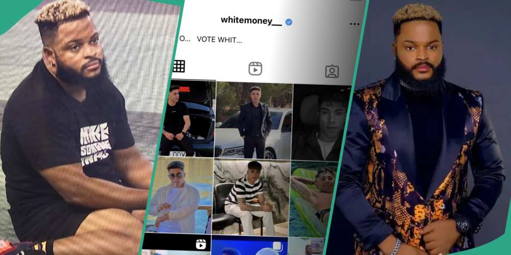 BBNaija All Stars Whitemoney, Whitemoney's Instagram page hacked