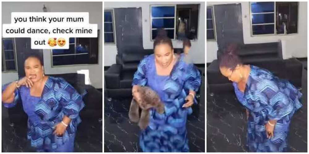 Mum serves lovely moves as she does the Warisi dance with a teddy bear in cute video Mum serves lovely moves as she does the Warisi dance with a teddy bear in cute video
