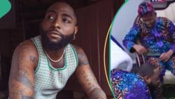 "Proper Yoruba man": Video of Davido repeatedly prostrating at family event in Ibadan trends